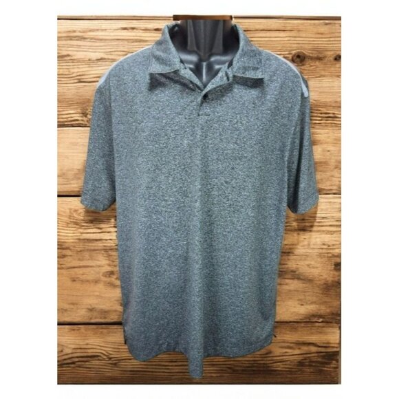 Nike Mens Golf Tour Performance Dri-Fit Polo Large Gray Heather - Picture 1 of 8